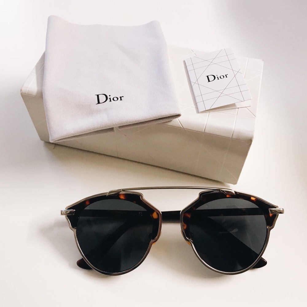 Dior SoReal Tortoise Shell Sunglasses